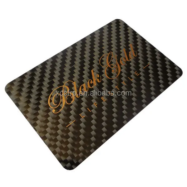 Highend Luxury Carbon Fibre Business Card,Carbon Fiber Name Card