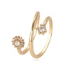 13776- Xuping Fashion Dazzling Woman Ring with 18K Gold Plated