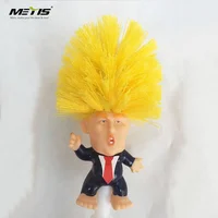 

Wholesale plastic funny Trump wc toilet bowl brush holder