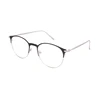 Cheap Price Easy Fold And Two Tones Stock Metal Optical Eyeglasses Frame For Unisex