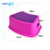 Children Bath Stool with Anti-Slip Face and Feet