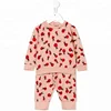 OEM 2019 Custom Baby girl ladybug print tracksuit set