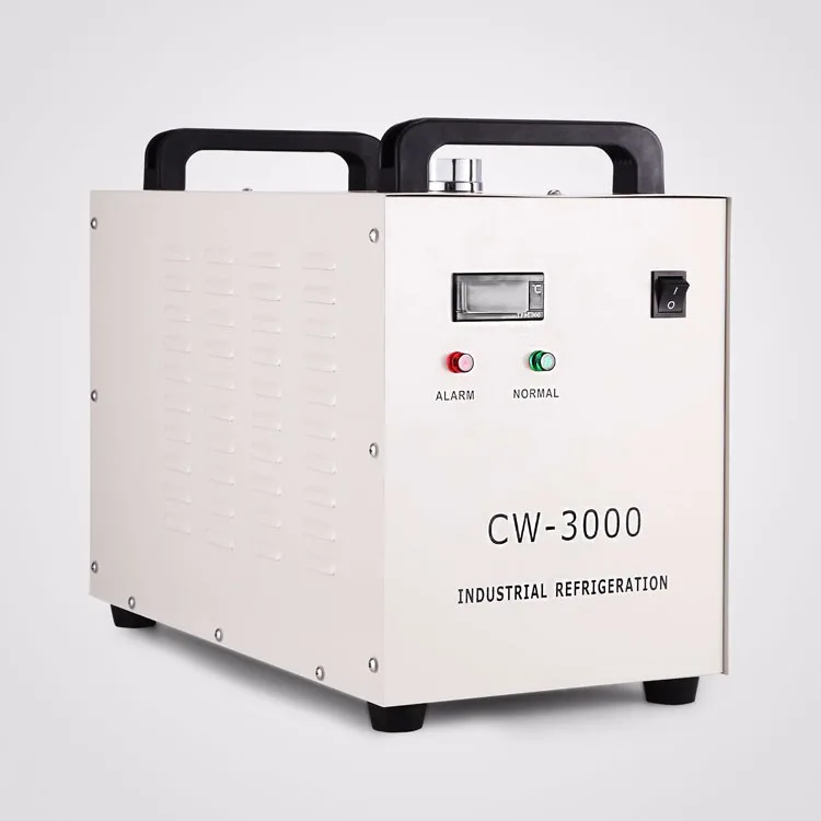 Industrielle Wasserkühler Chiller CW-3000 Co2 Laser Schlauch Laserröhre Graveur 