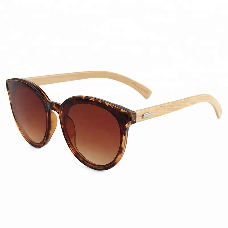 

JHeyewear Wholesale CE Fashion Shades Mirror Bamboo Sunglasses 2019, Custom colors