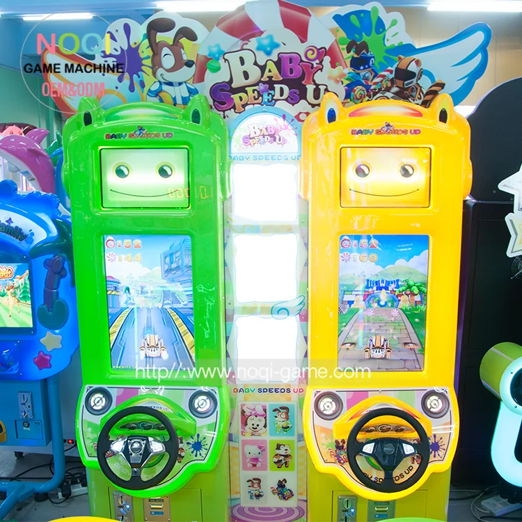 Nqsa06 Attractive Simulator Baby Racing Car Game Machine For Game Zone