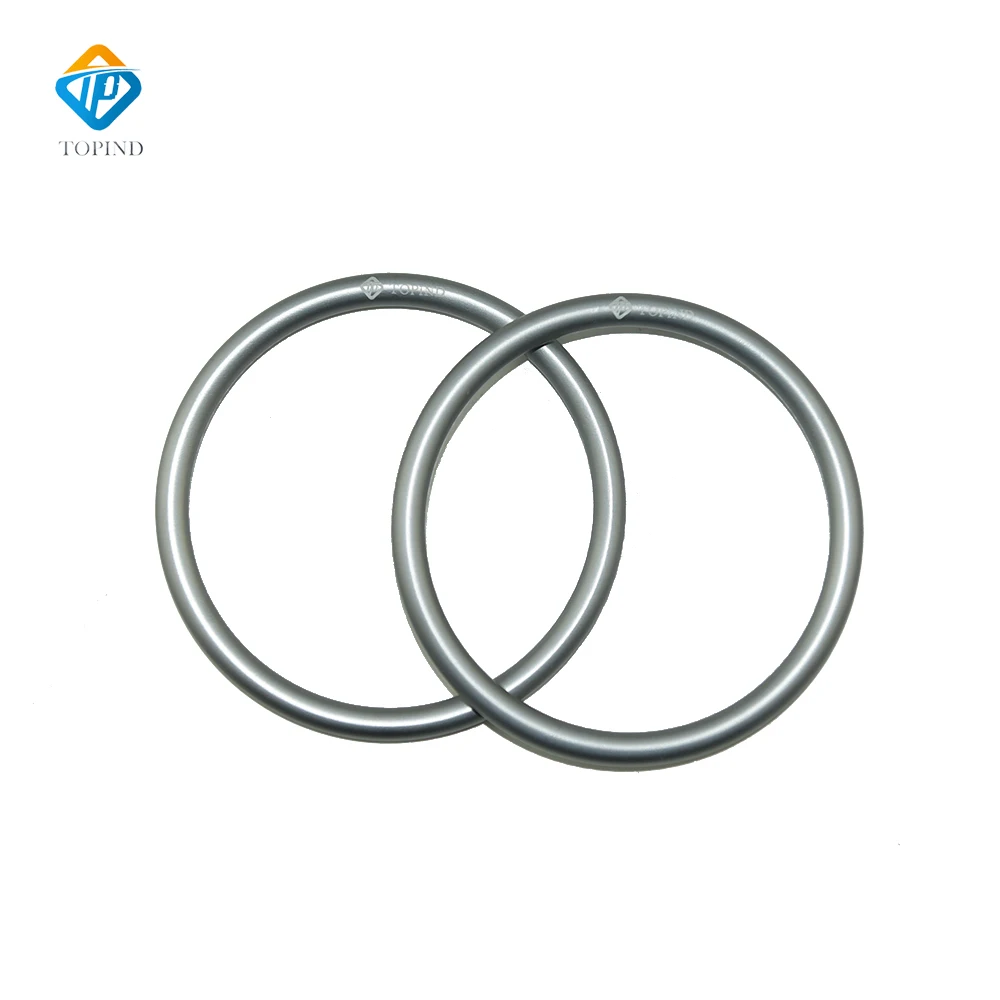 

2 Aluminium Rings Sling Rings for Baby Carrier with SGS Certification