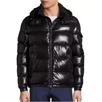 mens puffer coat with hood