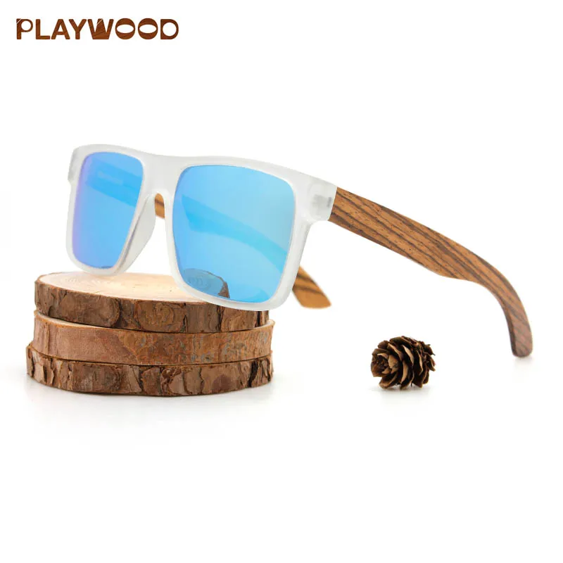 

Vintage half frame bamboo sunglasses wholesale bamboo sunglasses China