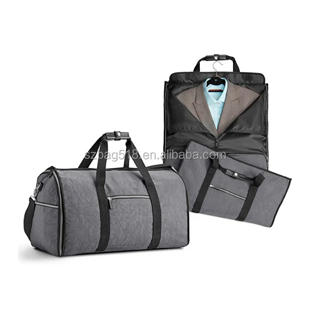 Non Woven Luxury Travel Duffel Carry on Suit Garment Bag - China Garment Bag  and Garment Suit Bag price