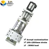 KR60F 1605 1000mm ballscrew Linear stage motion actuator systems nema23 stepper motor drive