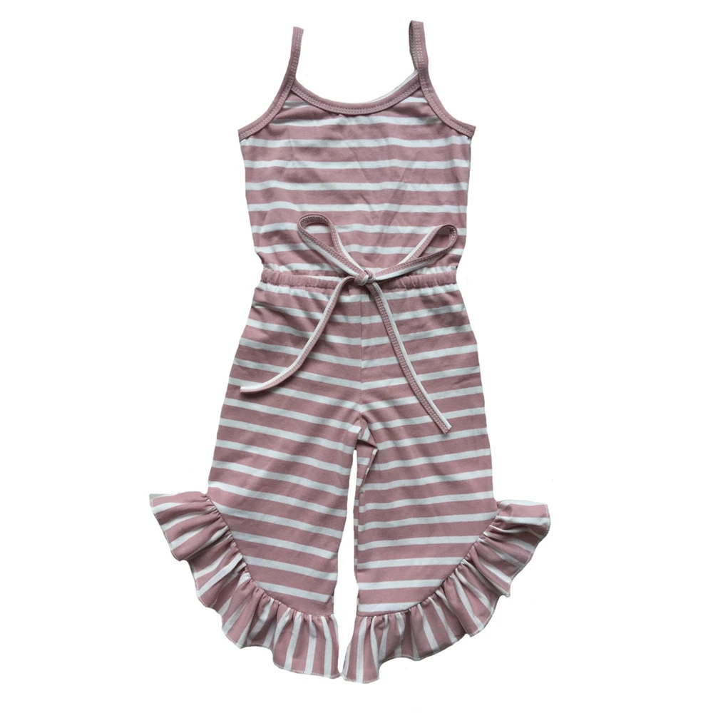 

ruffle summer kids outfits children' romper jumpsuit kids overalls boutique baby infant clothes for girls, Picture