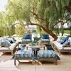 High quality garden furniture teak wood sofa set