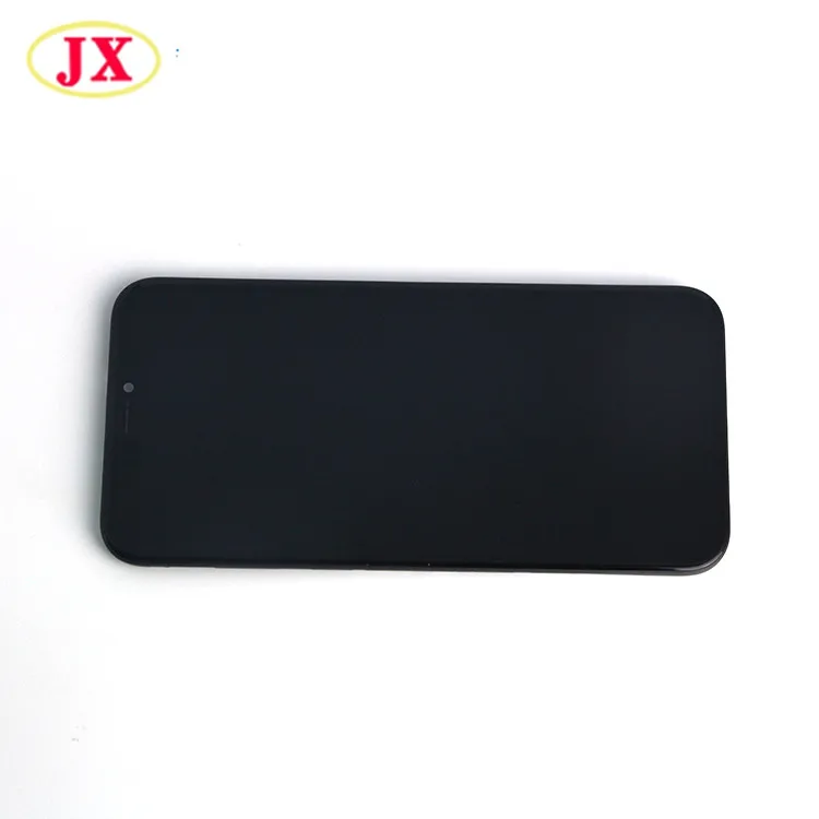 

mobile phone screen cell phone parts for iphone xr high quality lcd assembly, White/black