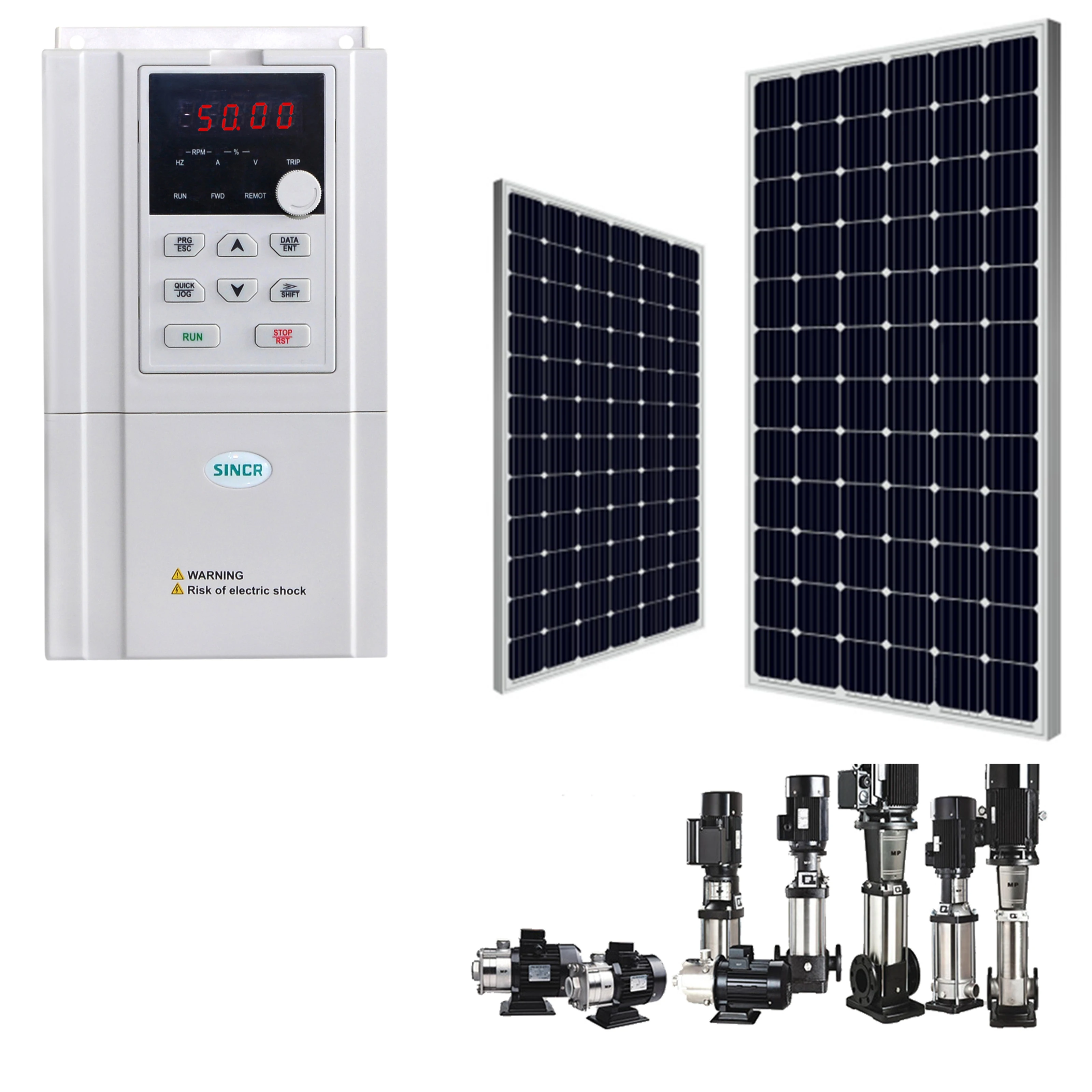 Mppt And Vfd 0.75kw220kw Pv Solar Pump Controller For Water Pump Buy