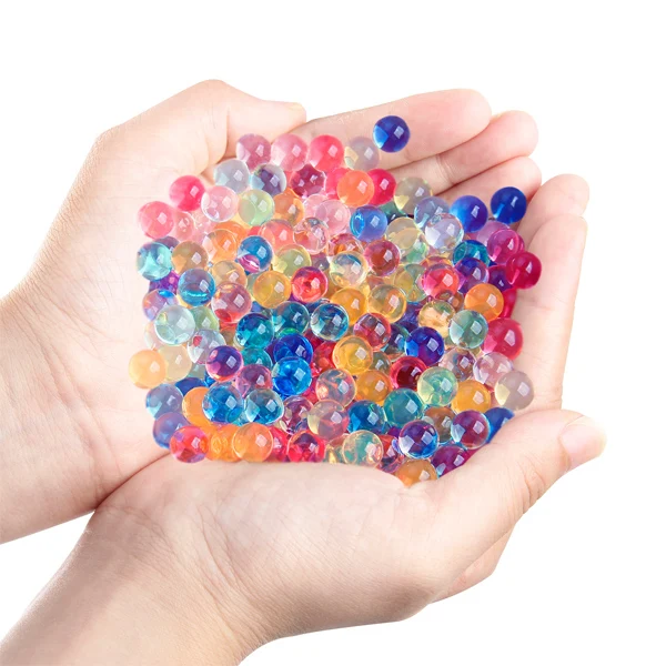 

Factory Price Cheap Home Decor Colorful Hydro-gel Balls Growing Aqua Balls Floral Bio Gel Ball Pearl, 12 colors