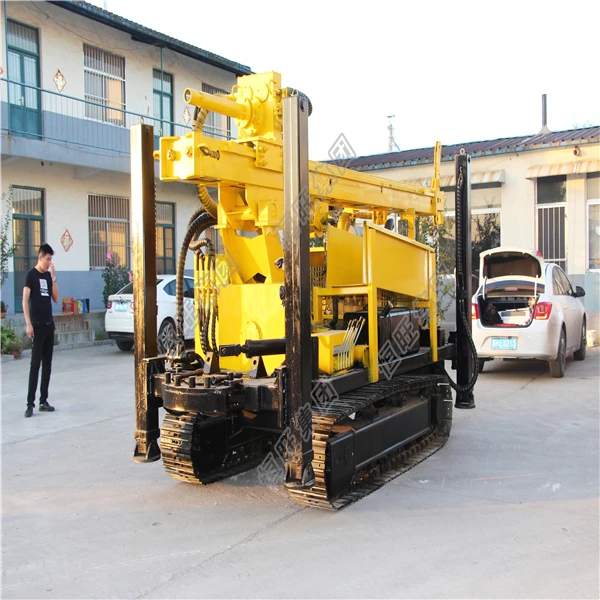 portable crawler DTH water well drilling rig rotary drilling rig
