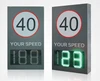 Mobile Informative LED Solar Traffic Speed Warning Signs Variable Message Sign screen Trailer
