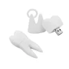Lovely Mini White Tooth Memory stick Promotional gift teeth usb flash drive custom pvc usb