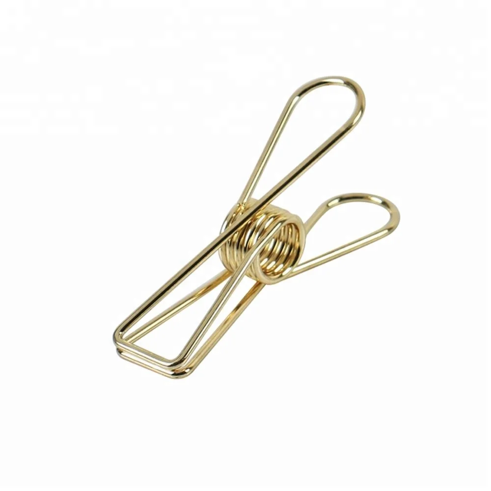 
Factory Price Sale Metal Stainless Steel Clothes Pegs Spring Clip 