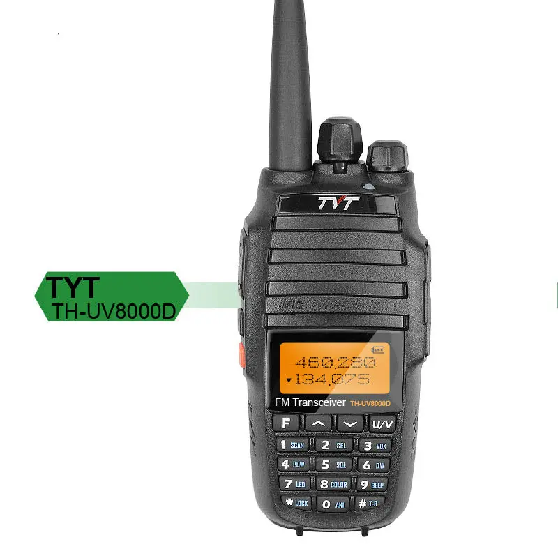

Dual Band Ham Radio TYT VHF UHF Radio TH-UV8000D, Black