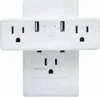 2018 Amazon Mini Smart Wifi Plug with 2 Sockets US Outlet with Timer Switch Power Socket with 2 USB Port