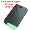 remote key 2button 433mhz fit for Renault laguna car key