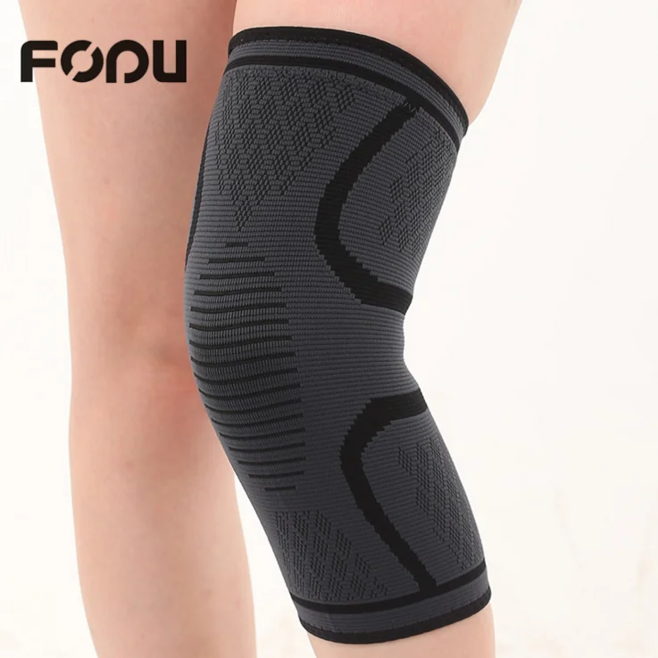 

athletics sports knee compression elastic knee sleeve support, Customized