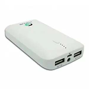 Fonus White 7000mAh Dual USB Portable External Battery Pack Power Bank Backup Charger for T-Mobile Nokia Lumia 635, T-Mobile Nokia Lumia 710, T-Mobile Nokia Lumia 810, T-Mobile Nokia Lumia 925, T-Mobile Samsung Galaxy S 4G