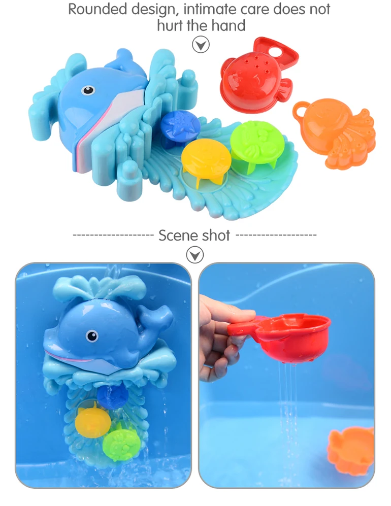 Baden Pool Spielen Gegen Lustige Delphin Baby Wasser Spaß Baden Pool Spielen Gegen Lustige Delphin Baby Wasser Spaß