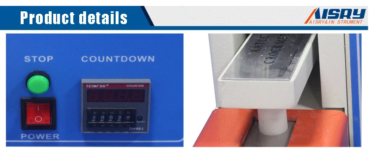 Quality Assurance Electric Wet and Dry Friction Decoloring Test Instrument