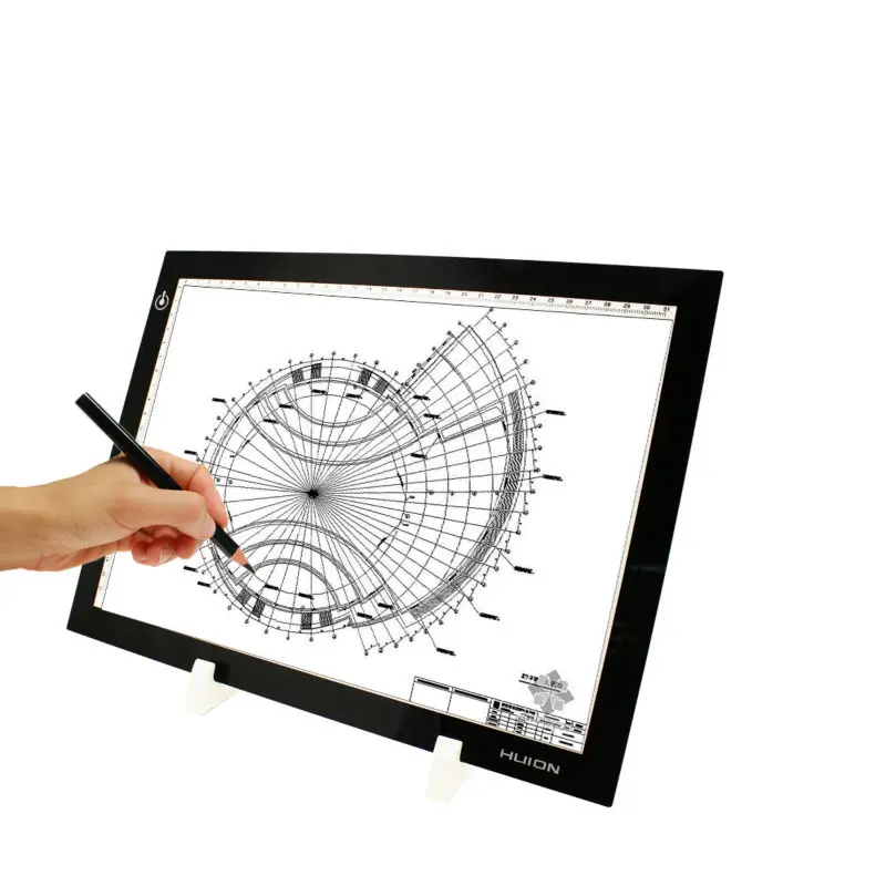 Hot Selling Cheapest Simple Ultra-thin Huion L4S Eyesight-protected Dimming Adjustable led Light Board