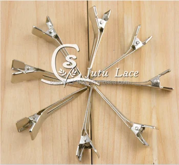 Diy Stainless Steel Sharp Duckbill Clip Alligator Clip Hairpin