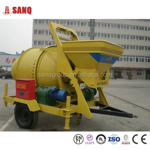 Jzc500 Trailer Mounted Mobile Concrete Mixer For Sale Buy Trailer