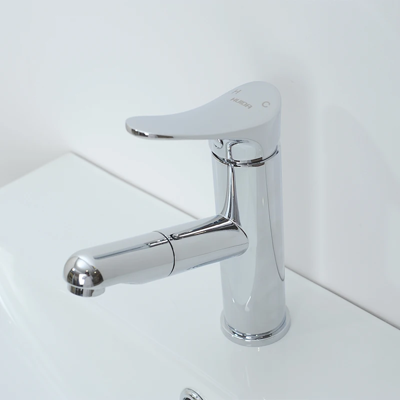 HUIDA fashion cheap high quality single lever bathroom basin faucet
