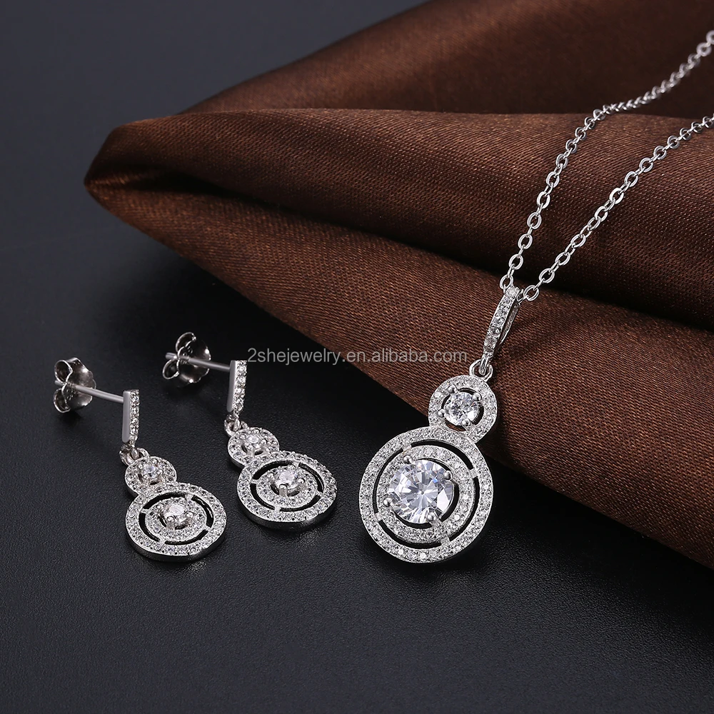 Wholesale Classical Royal Blue Bridal Jewellery Sets Buy Wholesale