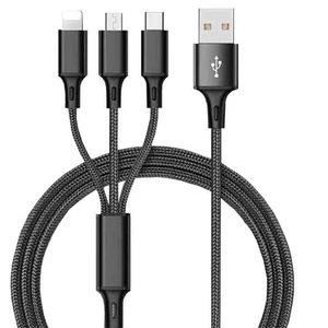 3 1 USB Charging Cable iPhone XS X 8 7 6