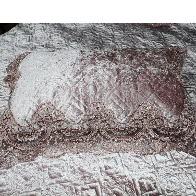 All Size Pink Lace Comforter Sets Velvet Bedding Buy Velvet