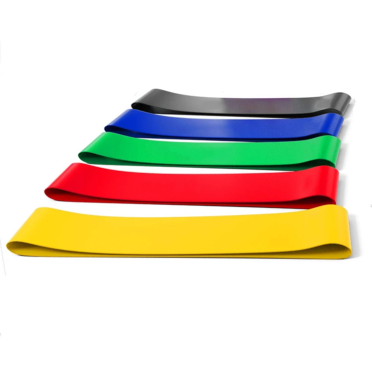

Custom Printed Resistance Loop Band Booty Belt Resistance Bands Stretch Belt, Green/blue/yellow/ red/ black