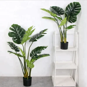 Image of Artificial Monstera Leaf Plastic Monstera Leaves