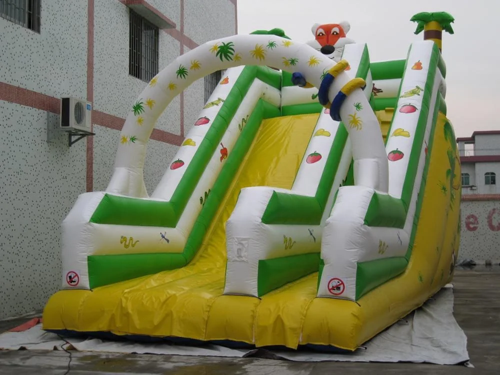 
hot sell manufacture price giant inflatable dry slide with blower from China 