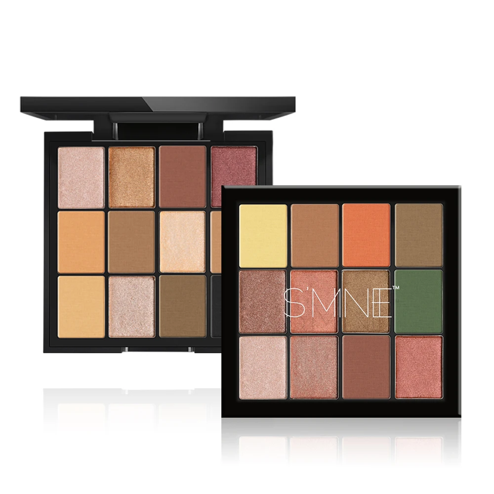 

OEM NO Brand 12 Color PROFESSIONAL MAKEUP Warm Neutrals Eyeshadow Palette