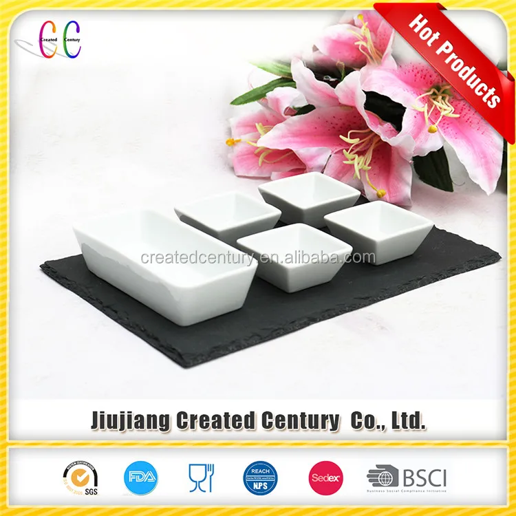 
Hotsale restaurant hotel used unique Acrylic Buffet Tapas Food Serving Set for tableware 