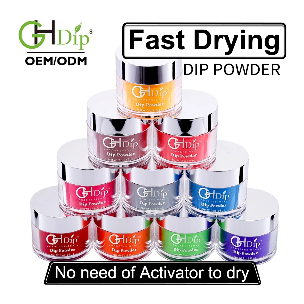 OEM custom private label Acrylic Nail Dipping Powder 2000 Colors Factory Wholesale Price