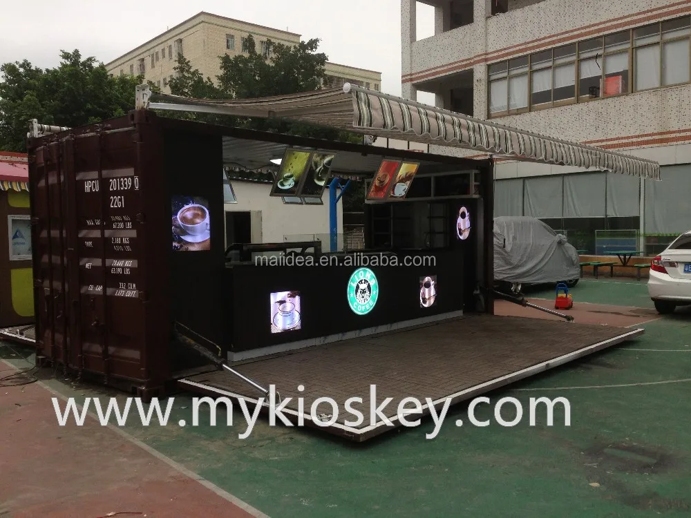 20ft container coffee shop specification :