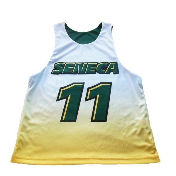 

custom lacrosse practice pinnies and racerback reversible, Any color is available