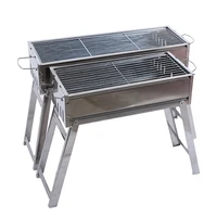 

China Professional smoker folding portable barbecue bbq charcoal stainless steel grill outdoor designs