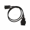 OBD2 16Pin to DB9 Serial Port Adapter Cable--Connecting Your Diagnostic Interface and Your Vehicle with OBDii Compliant