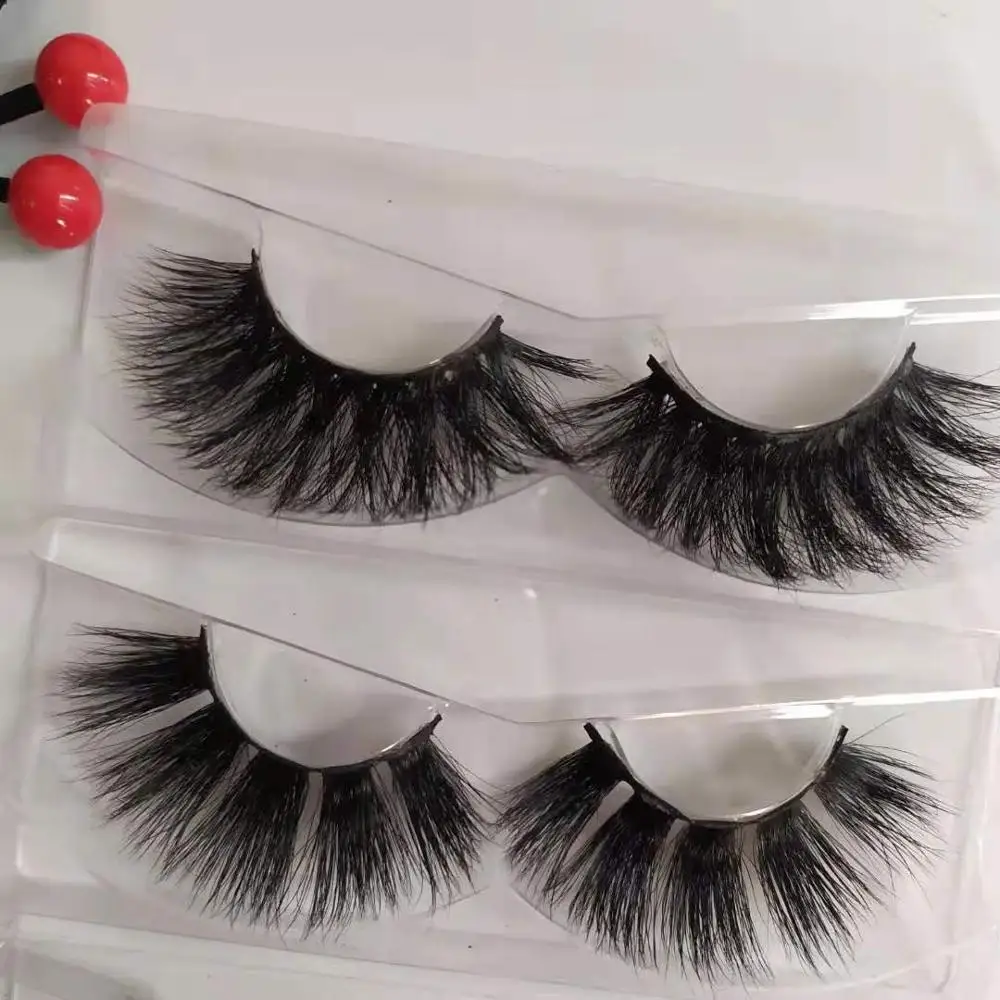 

New type Product 25 mm Eyelashes Dramatic 3d Mink Lashes, Nature color black