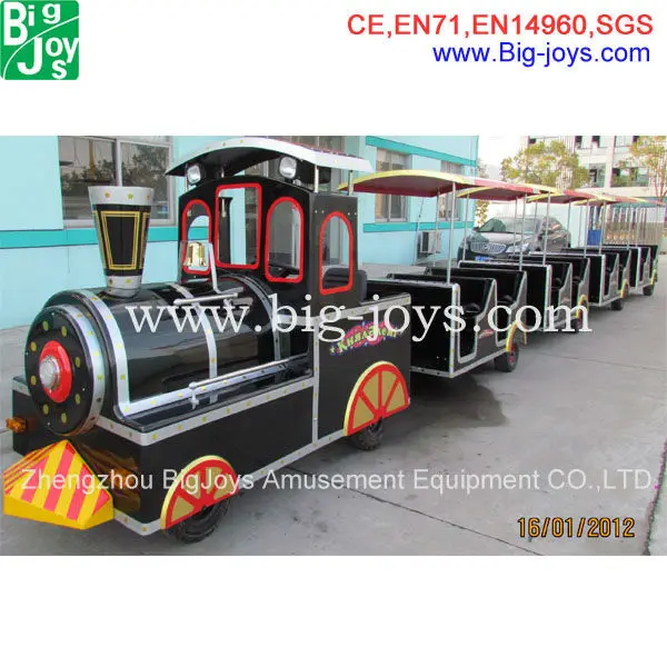 Bjgxet83125 Diesel Trackless Train,Road Trackless Diesel Train For