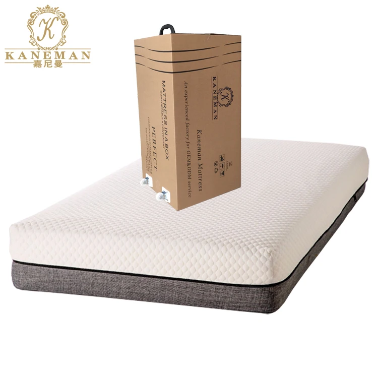 

10 inch luxury queen size sleep well visco gel memory foam mattress in a box, As the sample/your choice/any